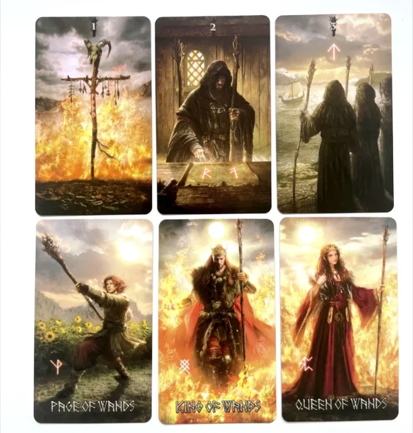 Runic tarot, 78 kort - Bilde 5